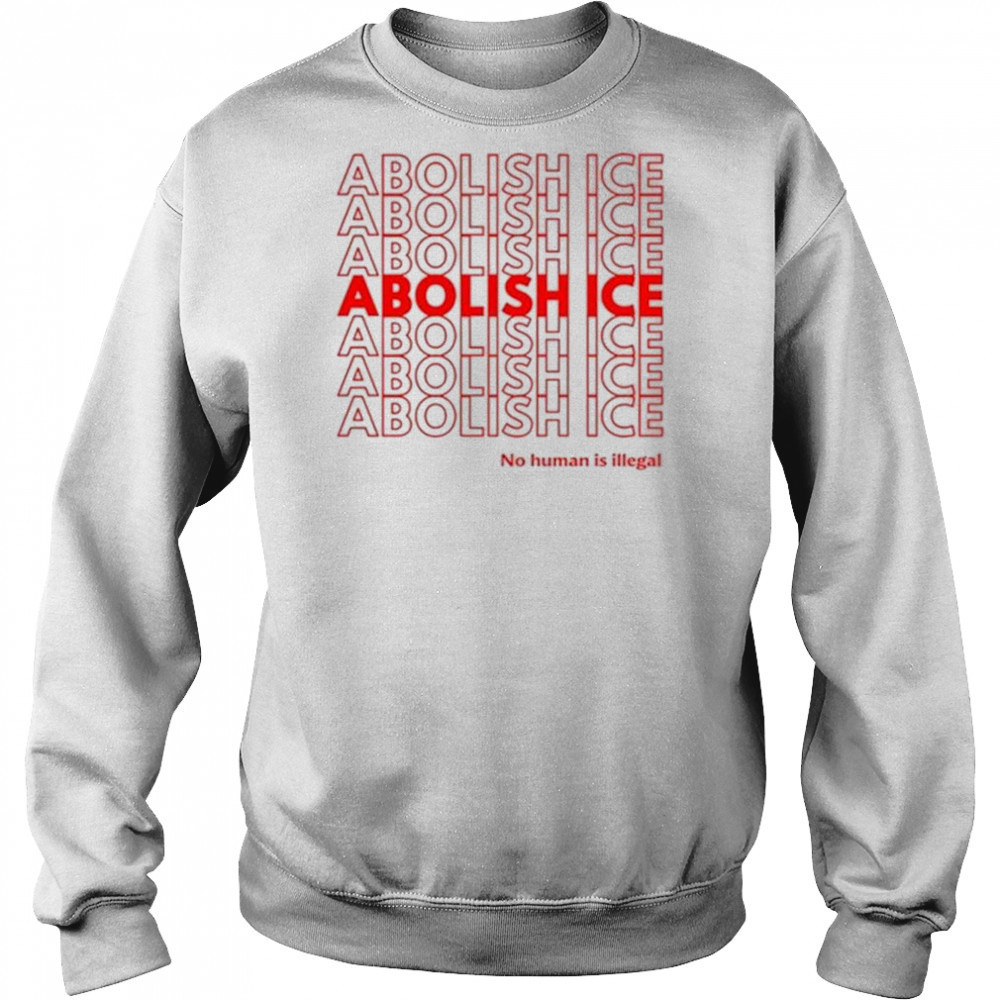 Jason Tufele Carl Johnson Abolish Ice No Human Is Illegal Shirt Hoodie