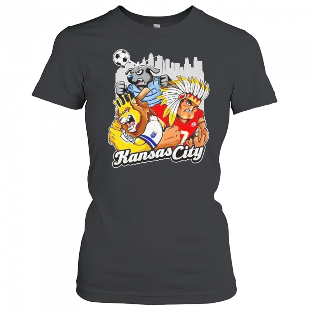 Kansas City Sports Team Mascot 2025 Shirt Women's T-shirt