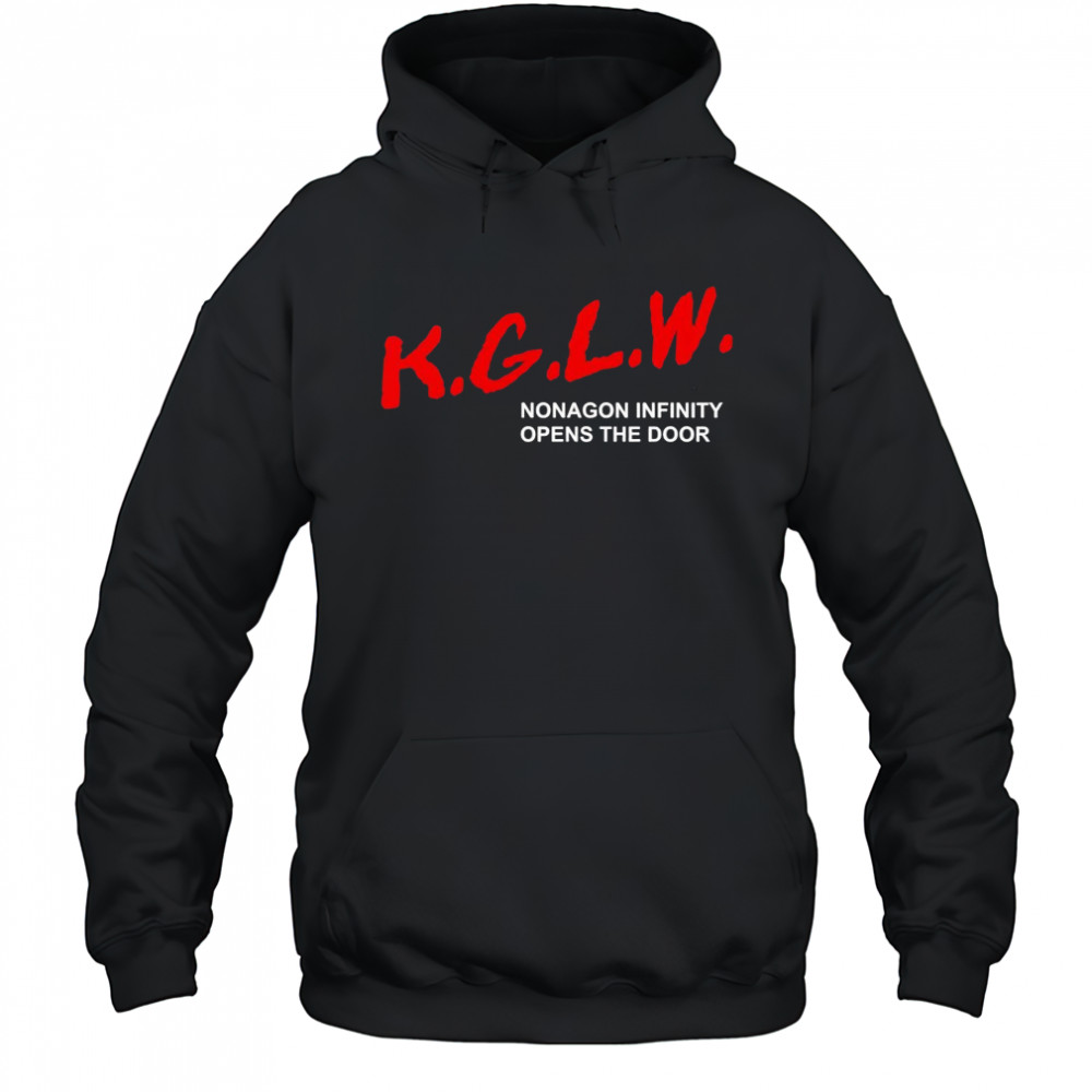 KGLW nonagon infinity opens the door shirt Hoodie
