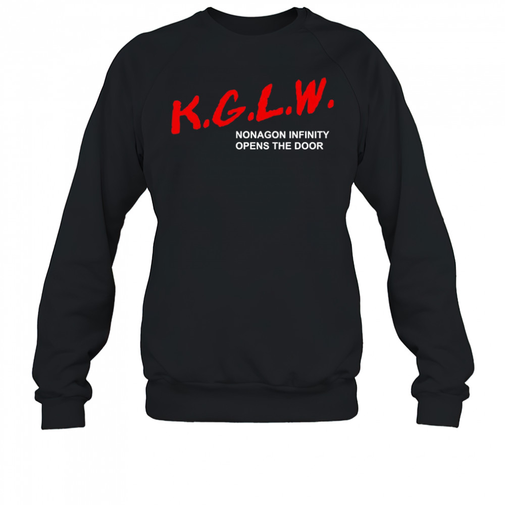 KGLW nonagon infinity opens the door shirt Sweatshirt