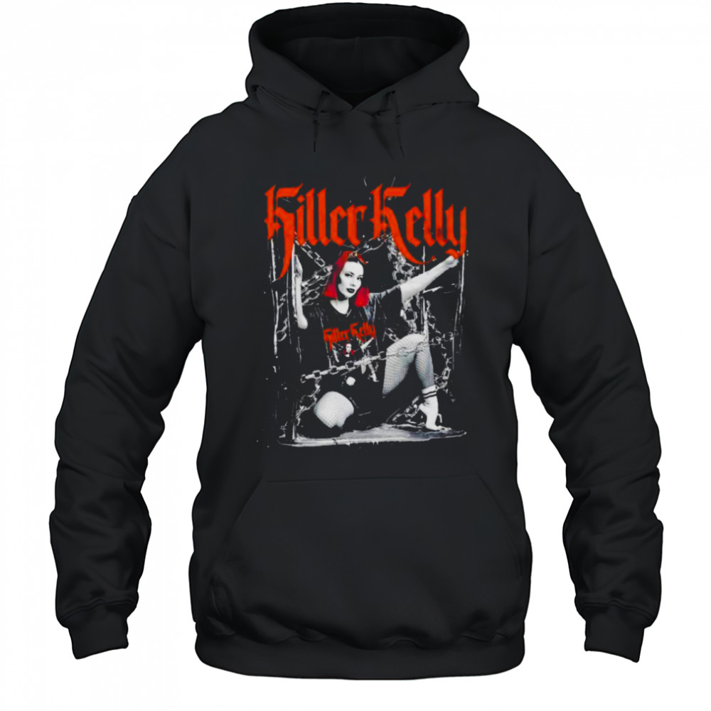 Killer Kelly chained graphic shirt Hoodie