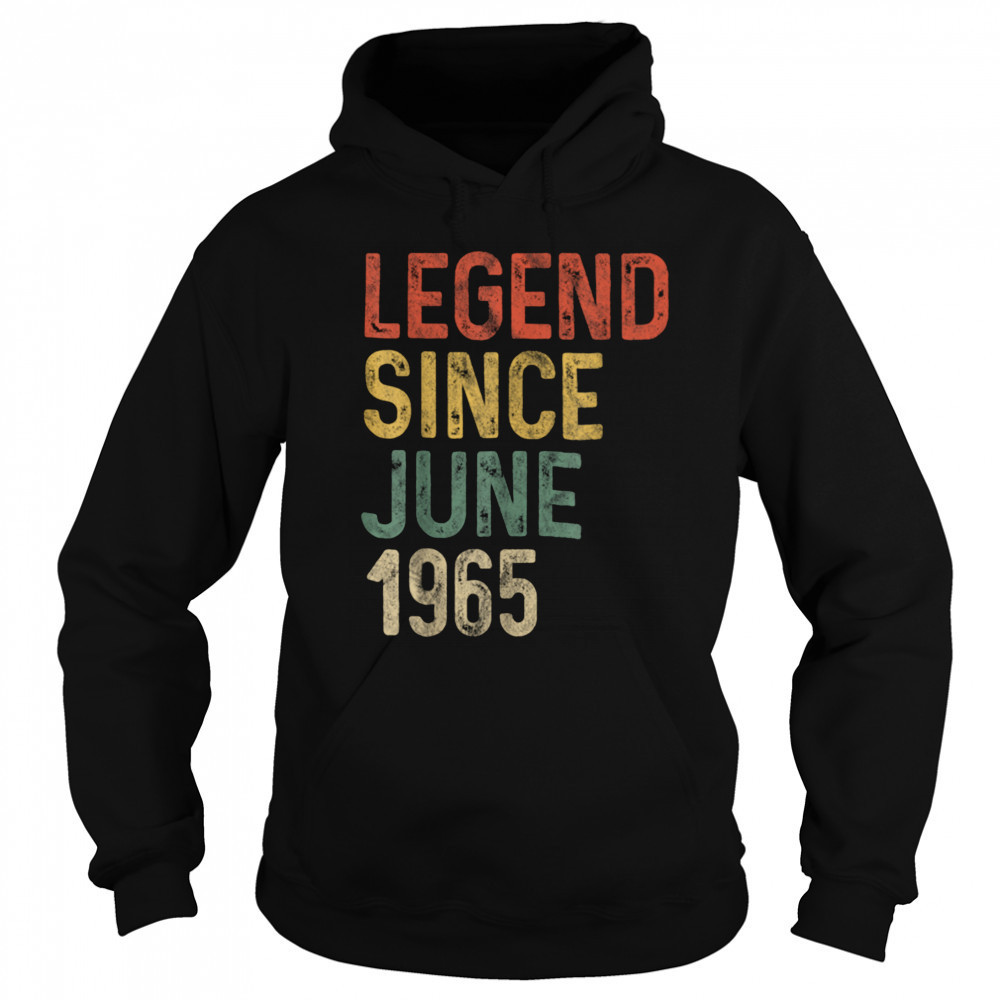 Legend 1965 60th Birthday Gifts for Men Women 60 Year Old T Shirt Sweatshirt