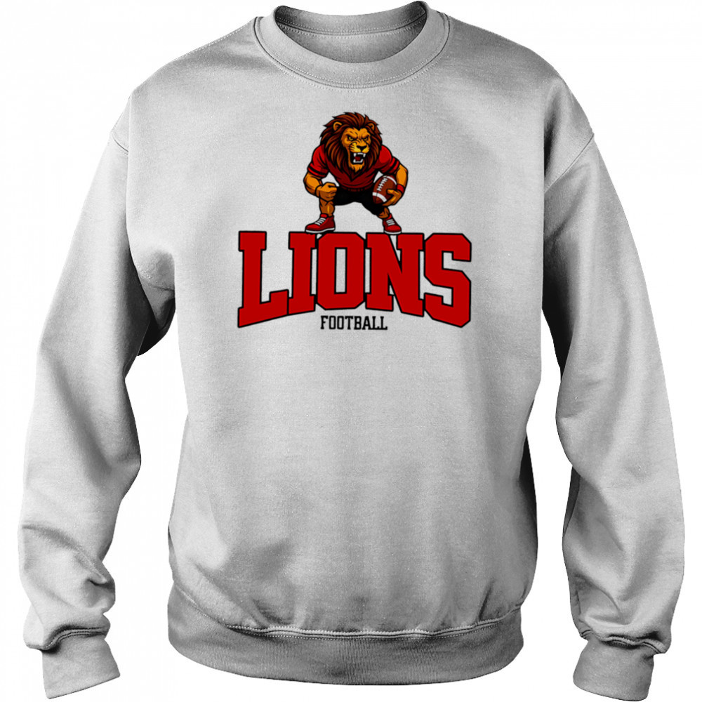 Lions Football Mascot Classic shirt Hoodie