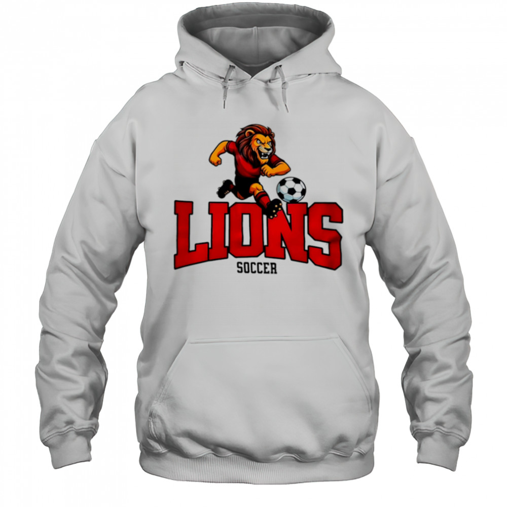 Lions Soccer Mascot Classic shirt Hoodie