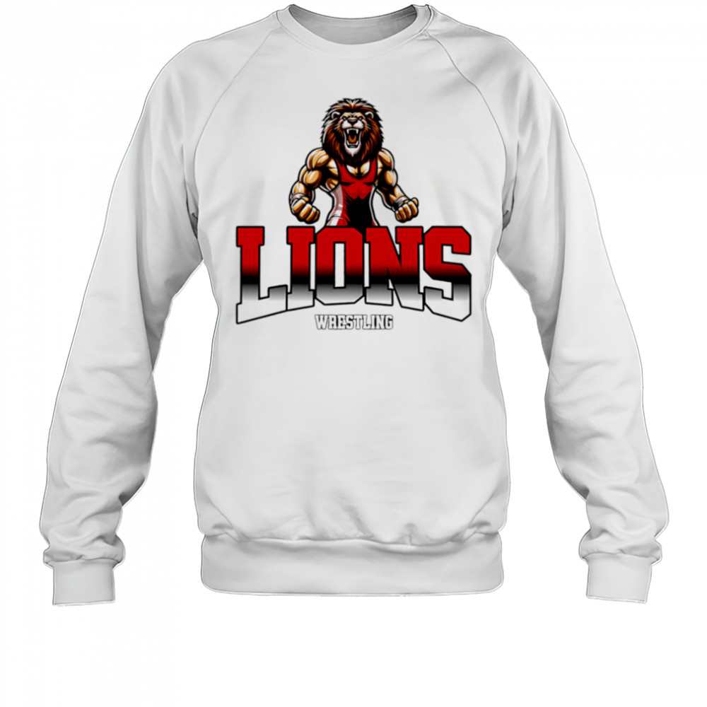 Lions Wrestling Mascot Classic shirt Sweatshirt