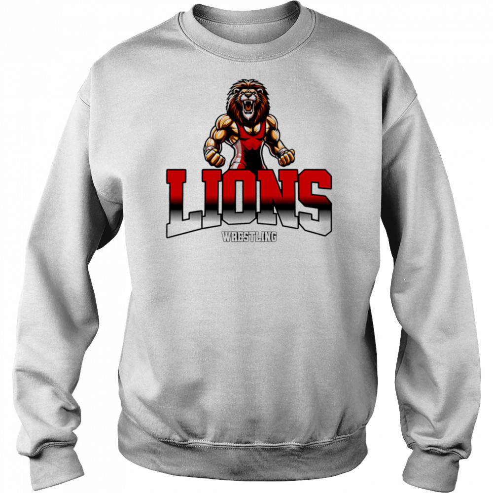 Lions Wrestling Mascot Classic shirt Hoodie