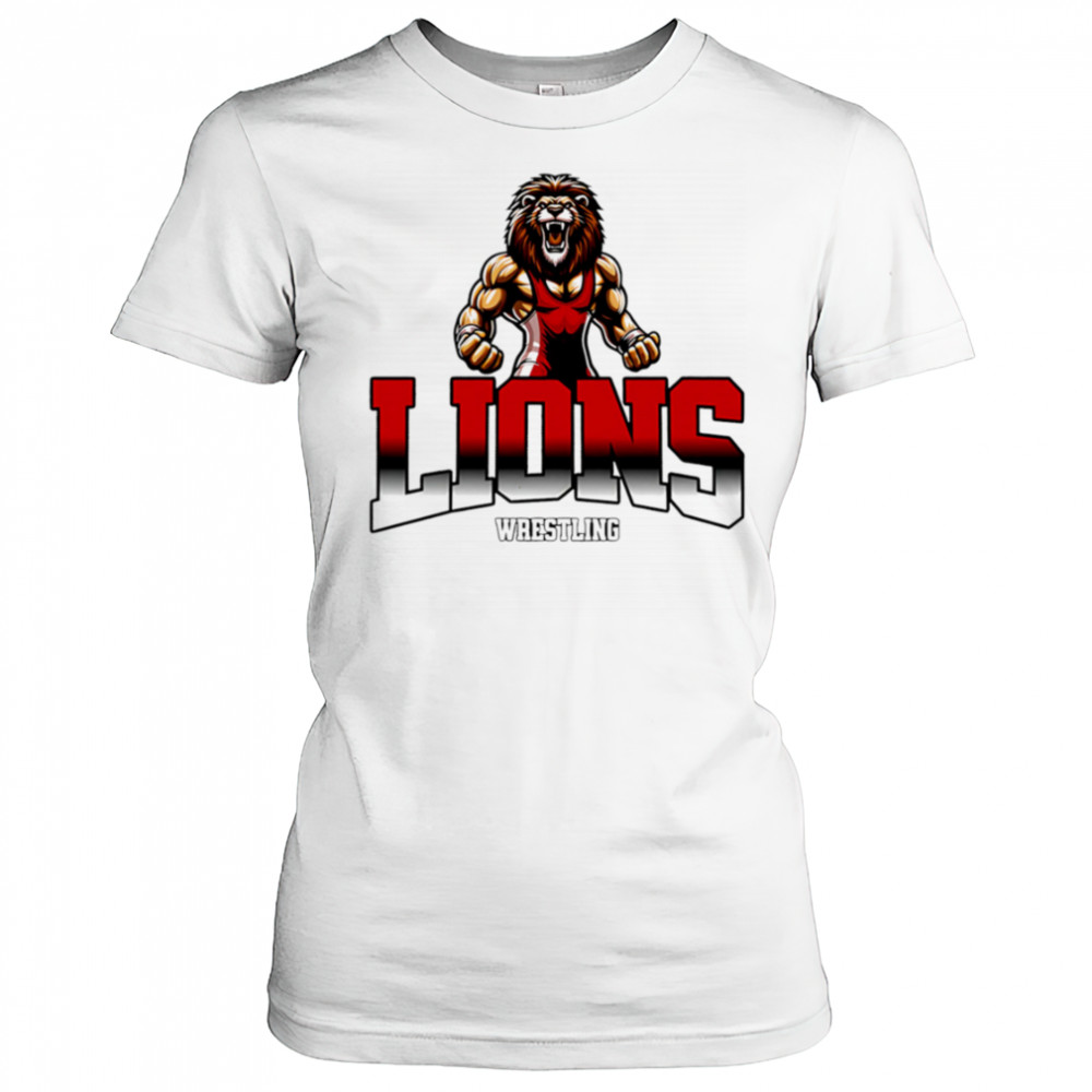 Lions Wrestling Mascot Classic shirt Women's T-shirt