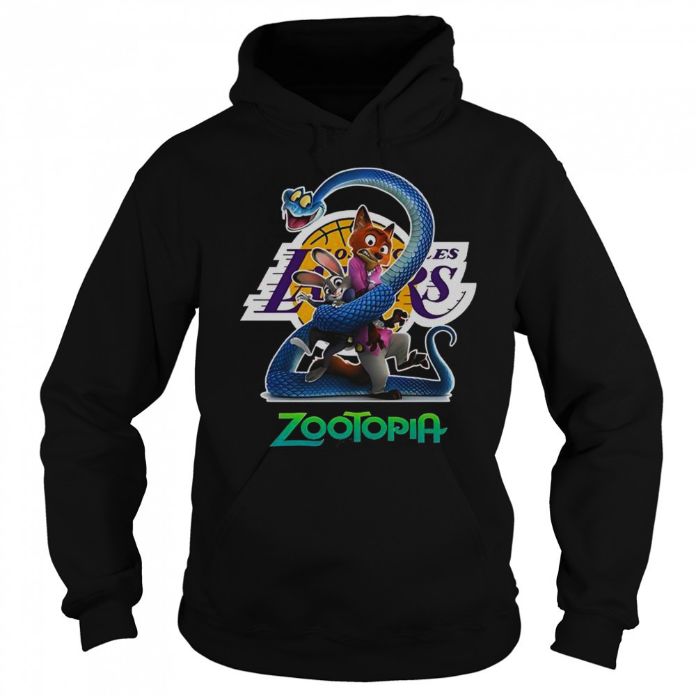 Los Angeles Lakers Zootopia 2 T-Shirt Sweatshirt