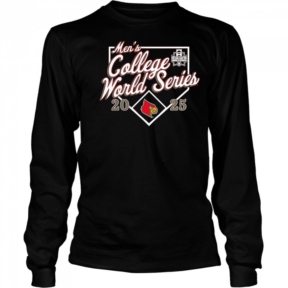 Louisville Cardinals 2025 NCAA Baseball World Series Bullpen Ace shirt Long Sleeved