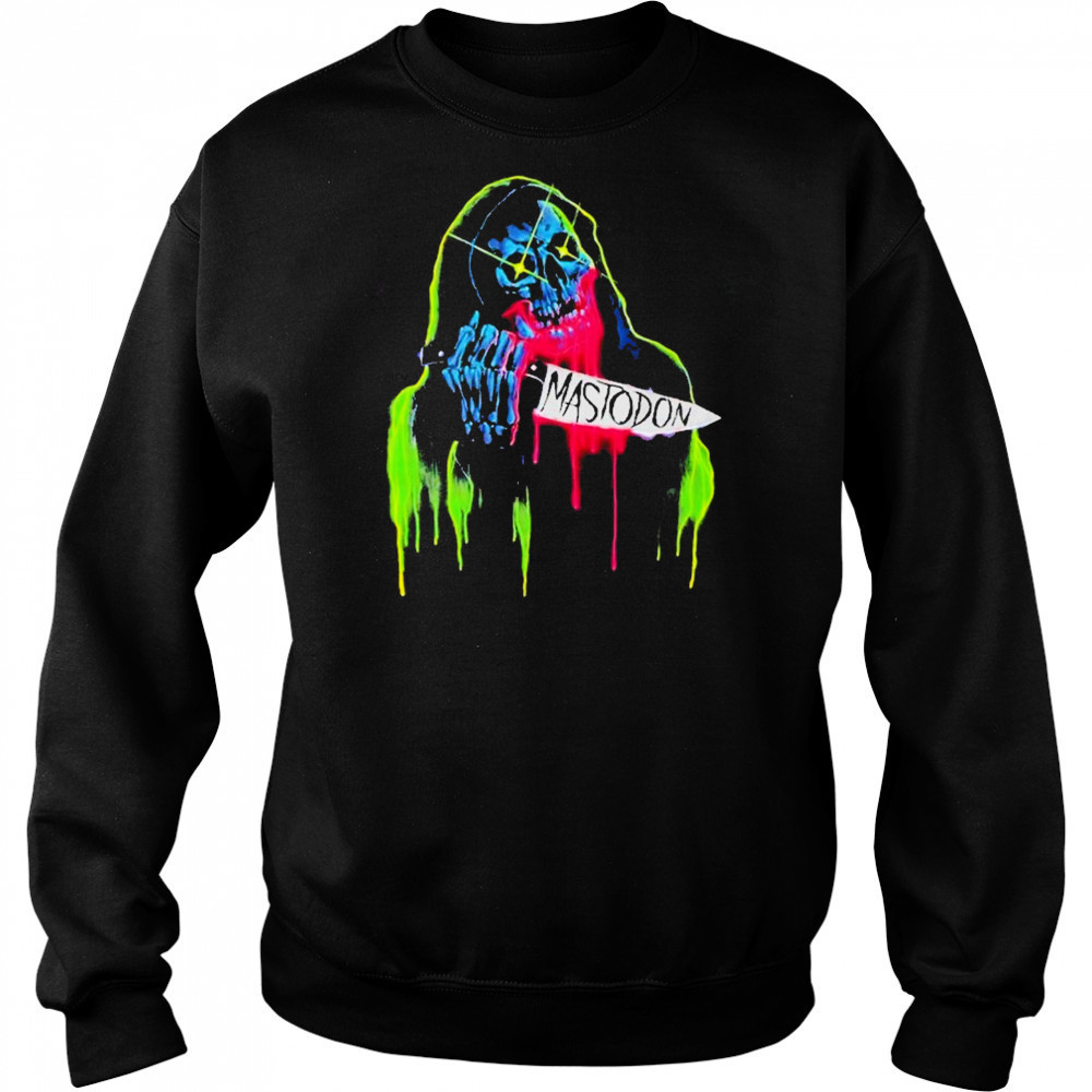 Mastodon Knife Skull Reaper T-Shirt Hoodie