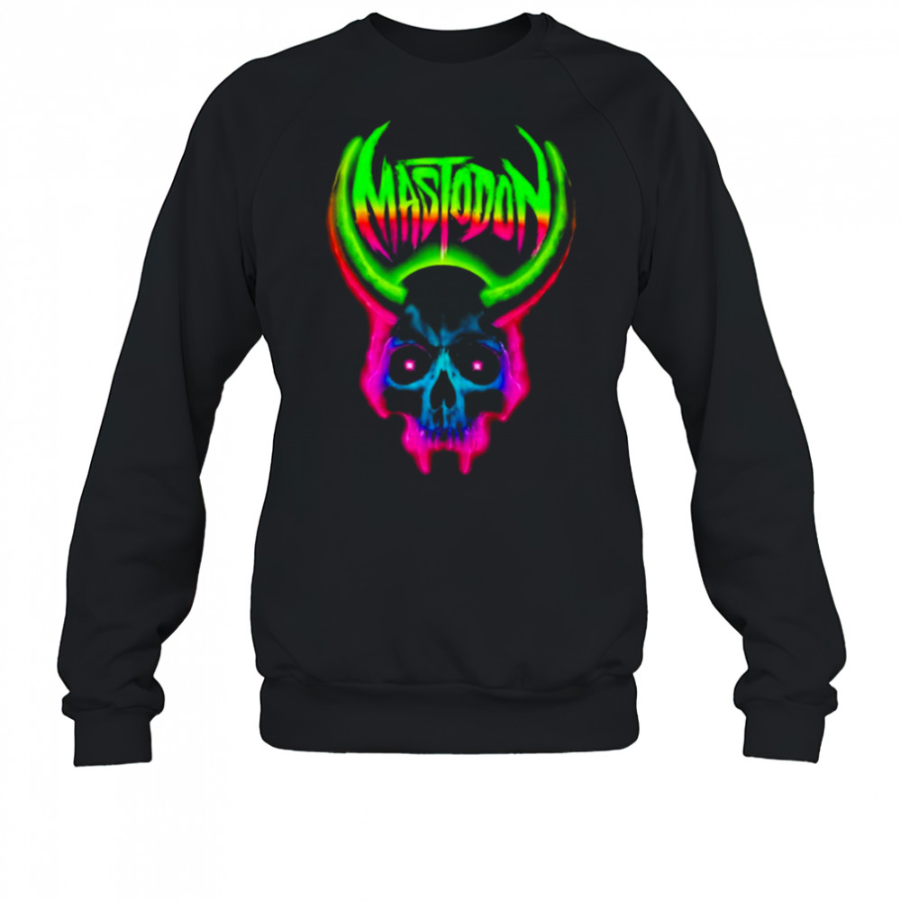 Mastodon Neon Skull X Chad James Keith Shirt Sweatshirt