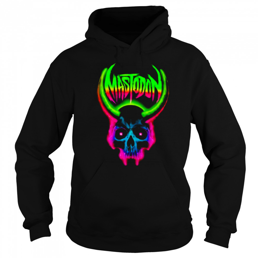Mastodon Neon Skull X Chad James Keith Shirt Sweatshirt