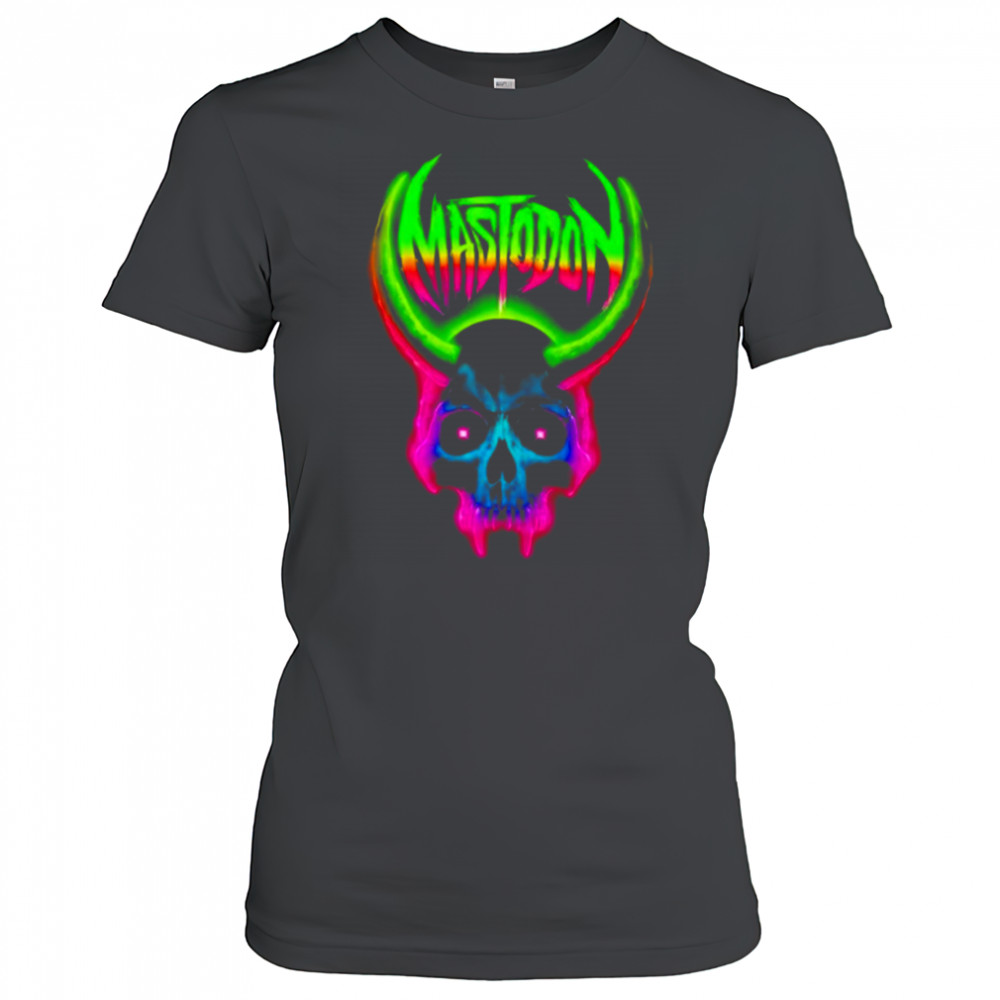 Mastodon Neon Skull X Chad James Keith Shirt Women's T-shirt