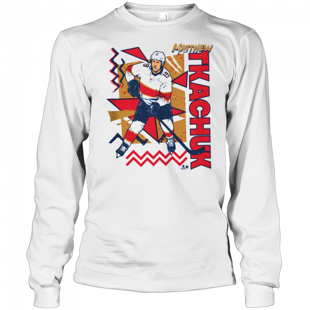 Matthew Tkachuk 90s Style Florida Hockey T-shirt Long Sleeved
