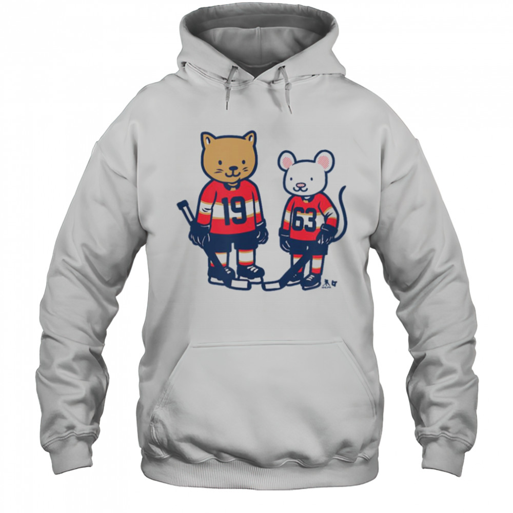 Matthew Tkachuk & Brad Marchand Cat & Rat Florida Hockey T Shirt Hoodie