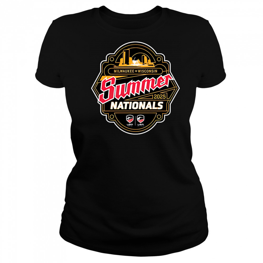 Milwaukee Wisconsin Summer Nationals 2025 Event Logo shirt Women's T-shirt