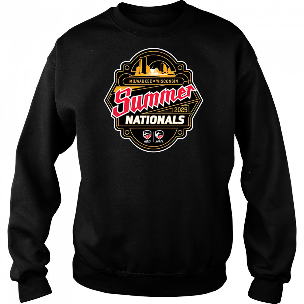 Milwaukee Wisconsin Summer Nationals 2025 Event Logo shirt Hoodie