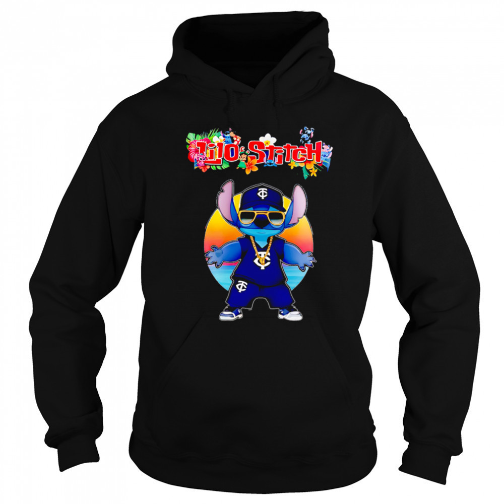 Minnesota Twins x Lilo and Stitch Baseball shirt Sweatshirt