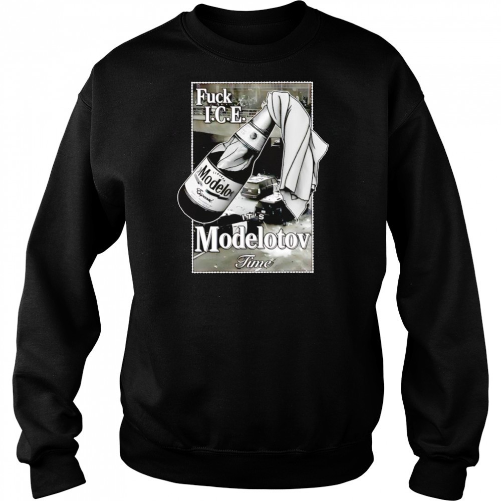 Modelotov Time Fuck Ice shirt Hoodie