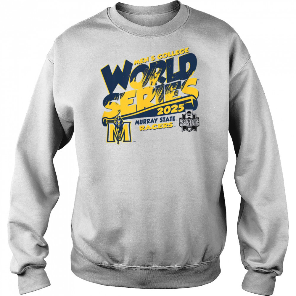 Murray State Racers MCWS 2025 College World Series White T Shirt Hoodie