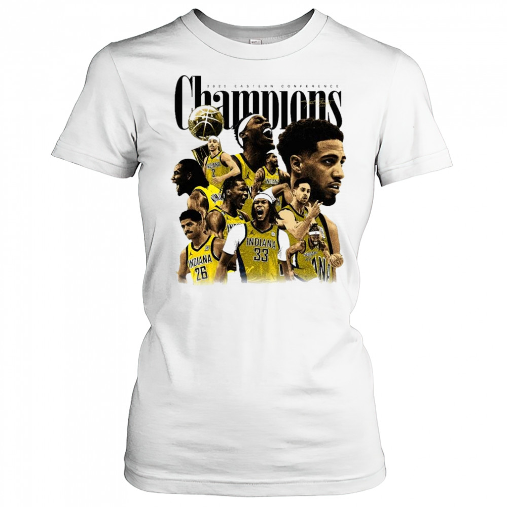 NBA Finals Pacers 2025 NBA Finals Vault Drop Shirt Women's T-shirt