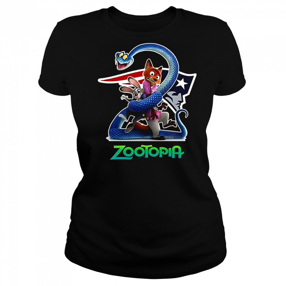New England Patriots Zootopia 2 T-Shirt Women's T-shirt