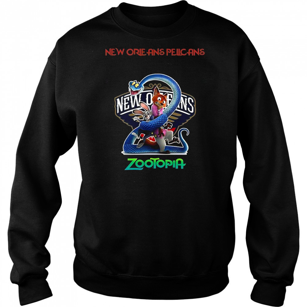New Orleans Pelicans Zootopia 2 T-Shirt Hoodie