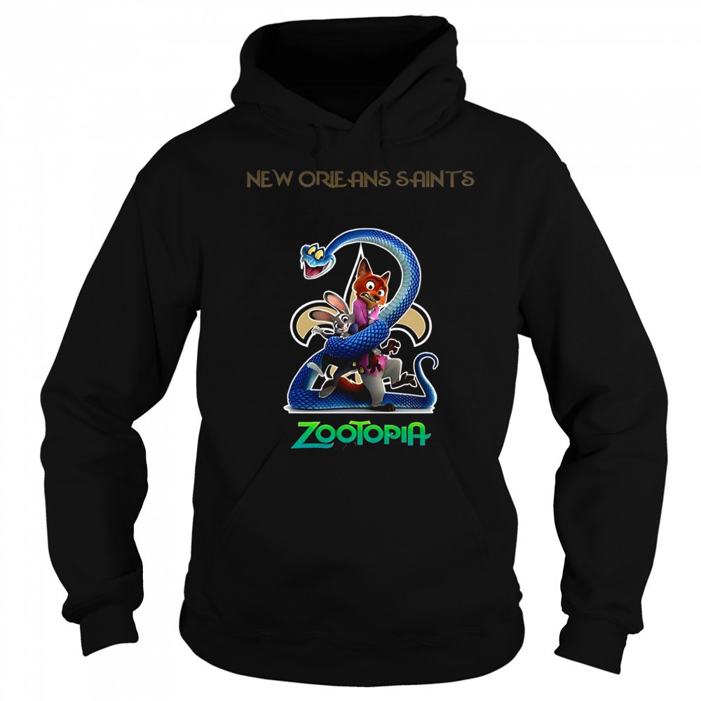 New Orleans Saints Zootopia 2 T-Shirt Sweatshirt