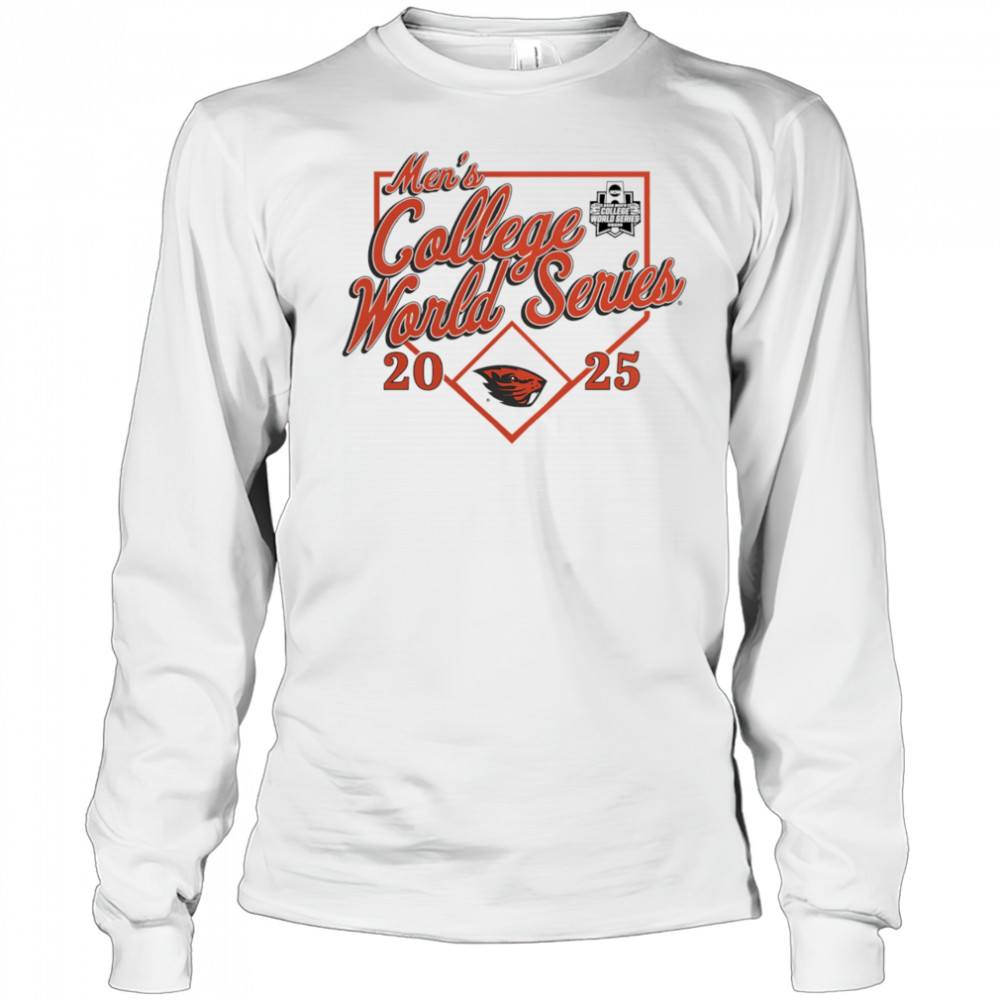 Oregon State Beavers 2025 NCAA Baseball World Series Bullpen Ace shirt Long Sleeved