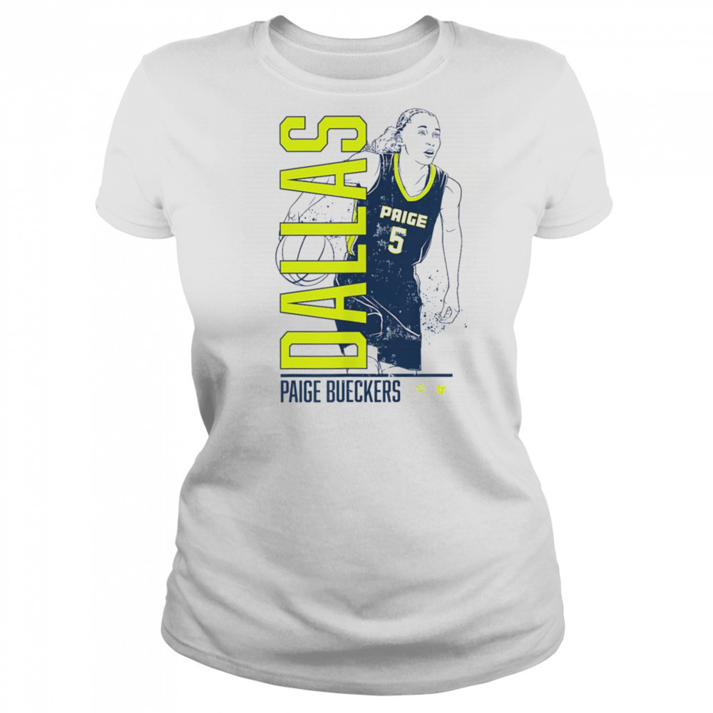 Paige Bueckers Vertical Layer Dallas Basketball T Shirt Women's T-shirt