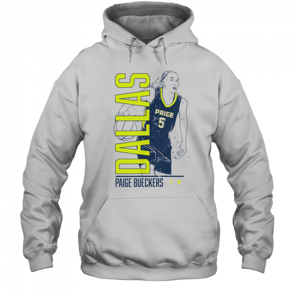 Paige Bueckers Vertical Layer Dallas Basketball T Shirt Hoodie