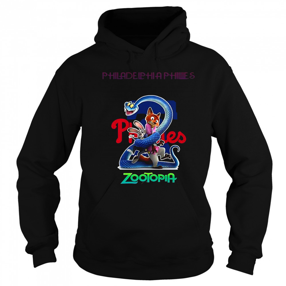 Philadelphia Phillies Zootopia 2 T-Shirt Sweatshirt