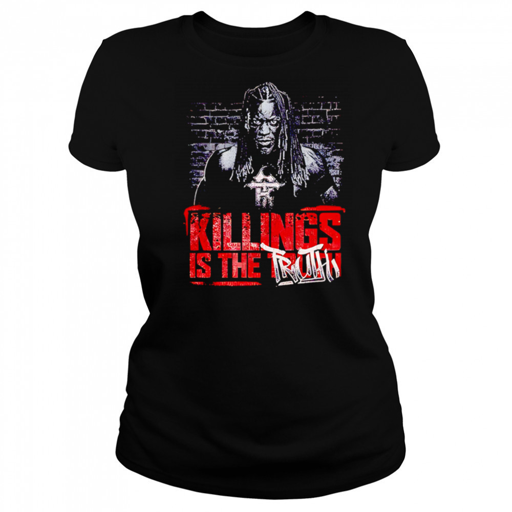 Ron Killings We Want Truth 2025 Limited Edition shirt Women's T-shirt