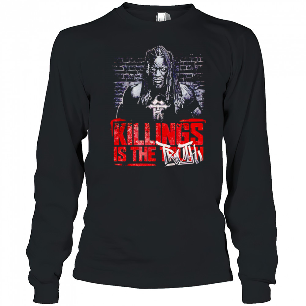 Ron Killings We Want Truth 2025 Limited Edition shirt Long Sleeved