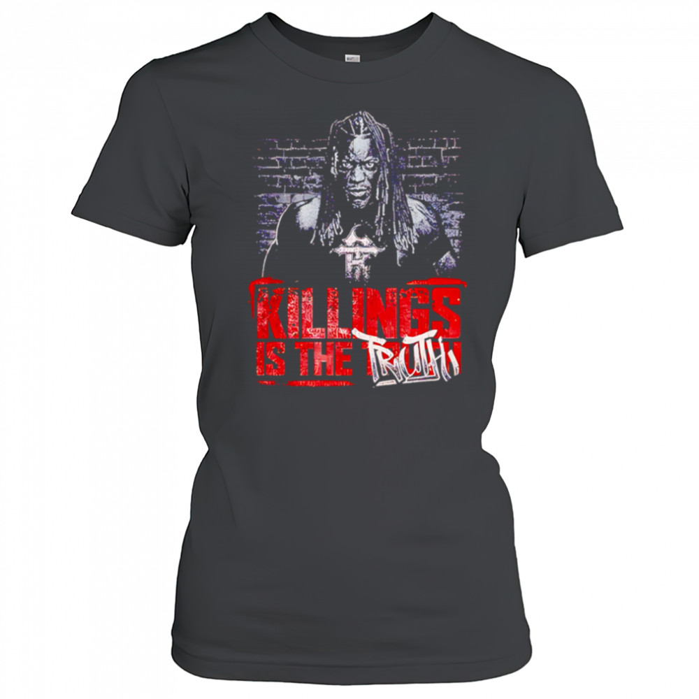 Ron Killings We Want Truth 2025 Limited Edition shirt Women's T-shirt