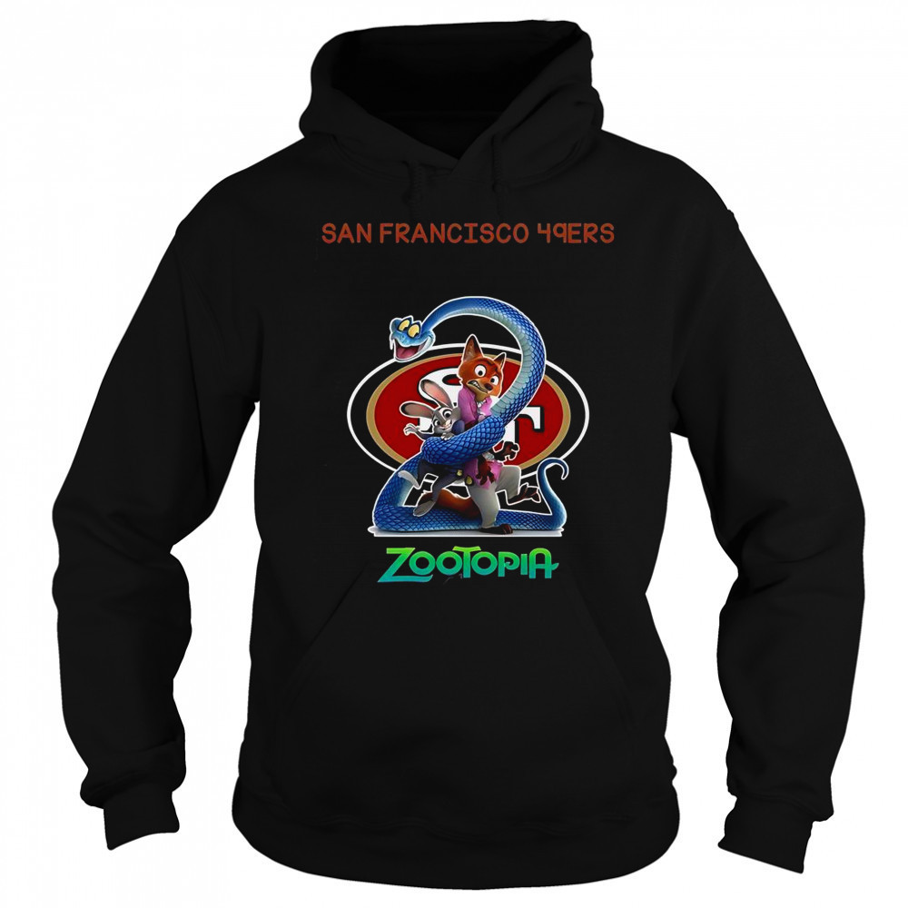 San Francisco 49ers Zootopia 2 T-Shirt Sweatshirt