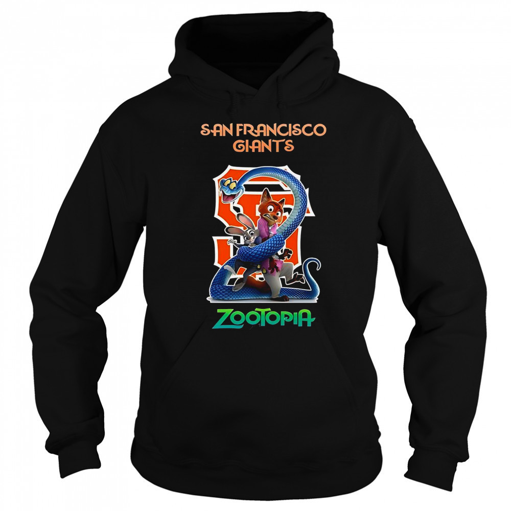San Francisco Giants Zootopia 2 T-Shirt Sweatshirt