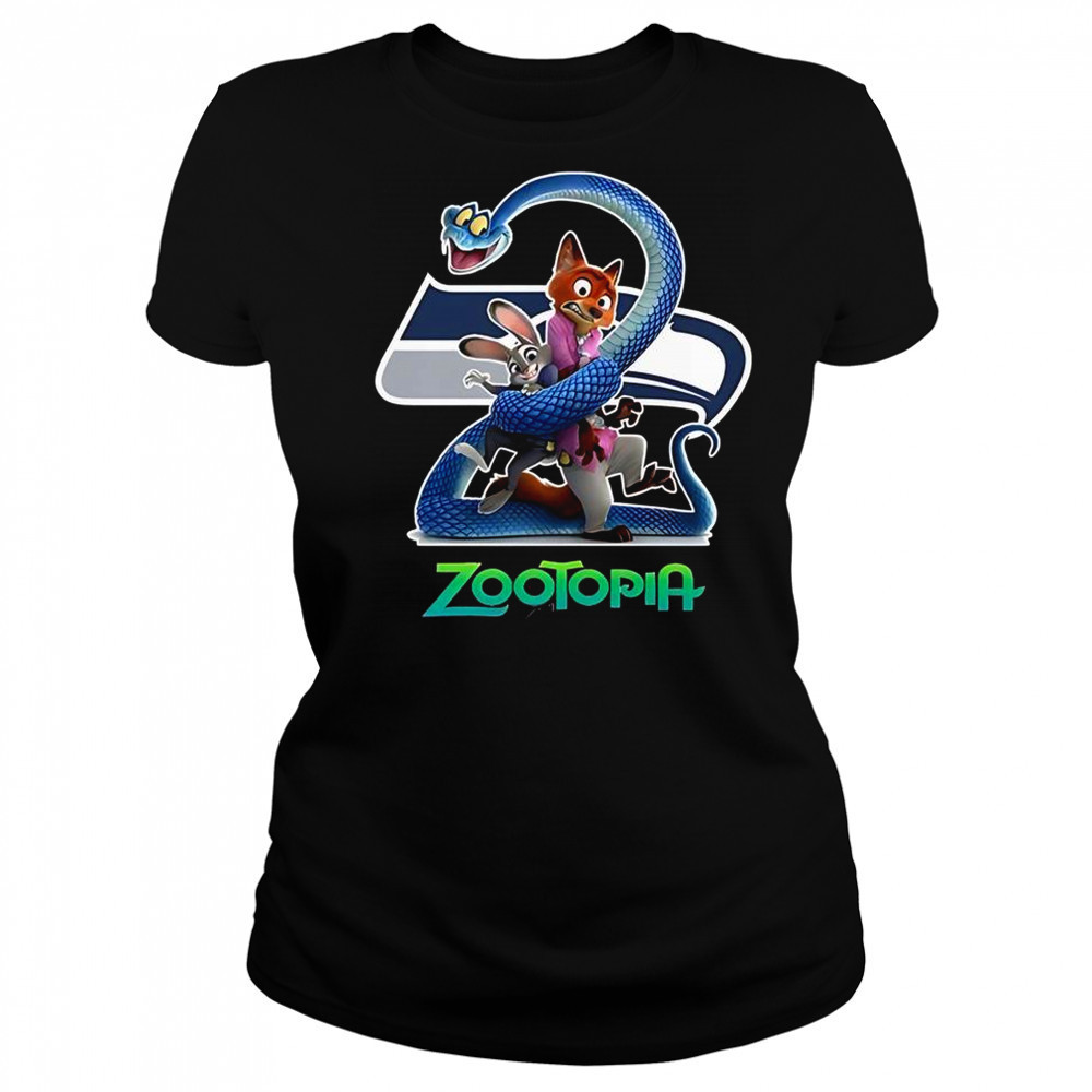 Seattle Seahawks Zootopia 2 T-Shirt Women's T-shirt