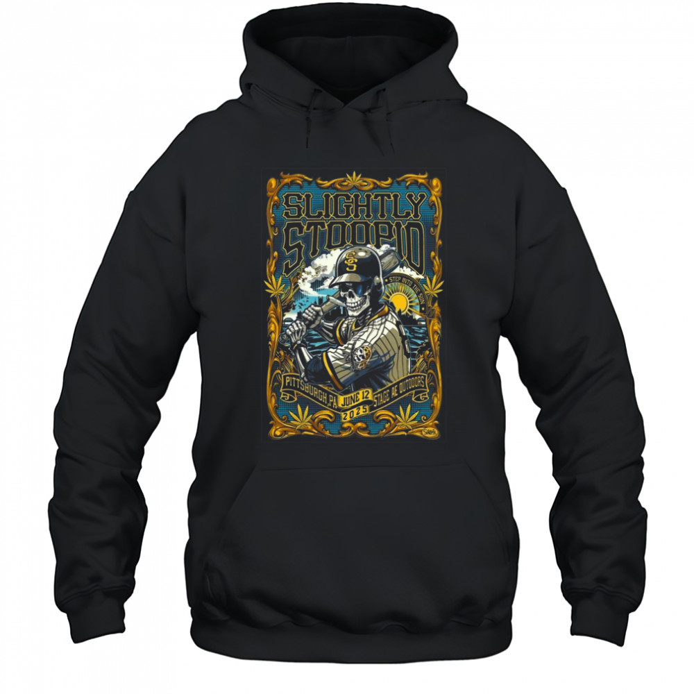 Slightly Stoopid Jun 12, 2025 Stage AE Outdoors Pittsburgh, PA Event Shirt Hoodie