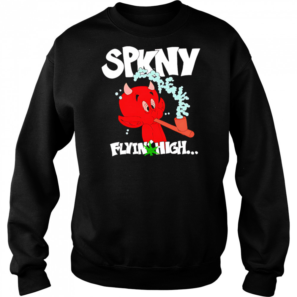 Spk Ny Flyin High little devil vintage shirt Hoodie