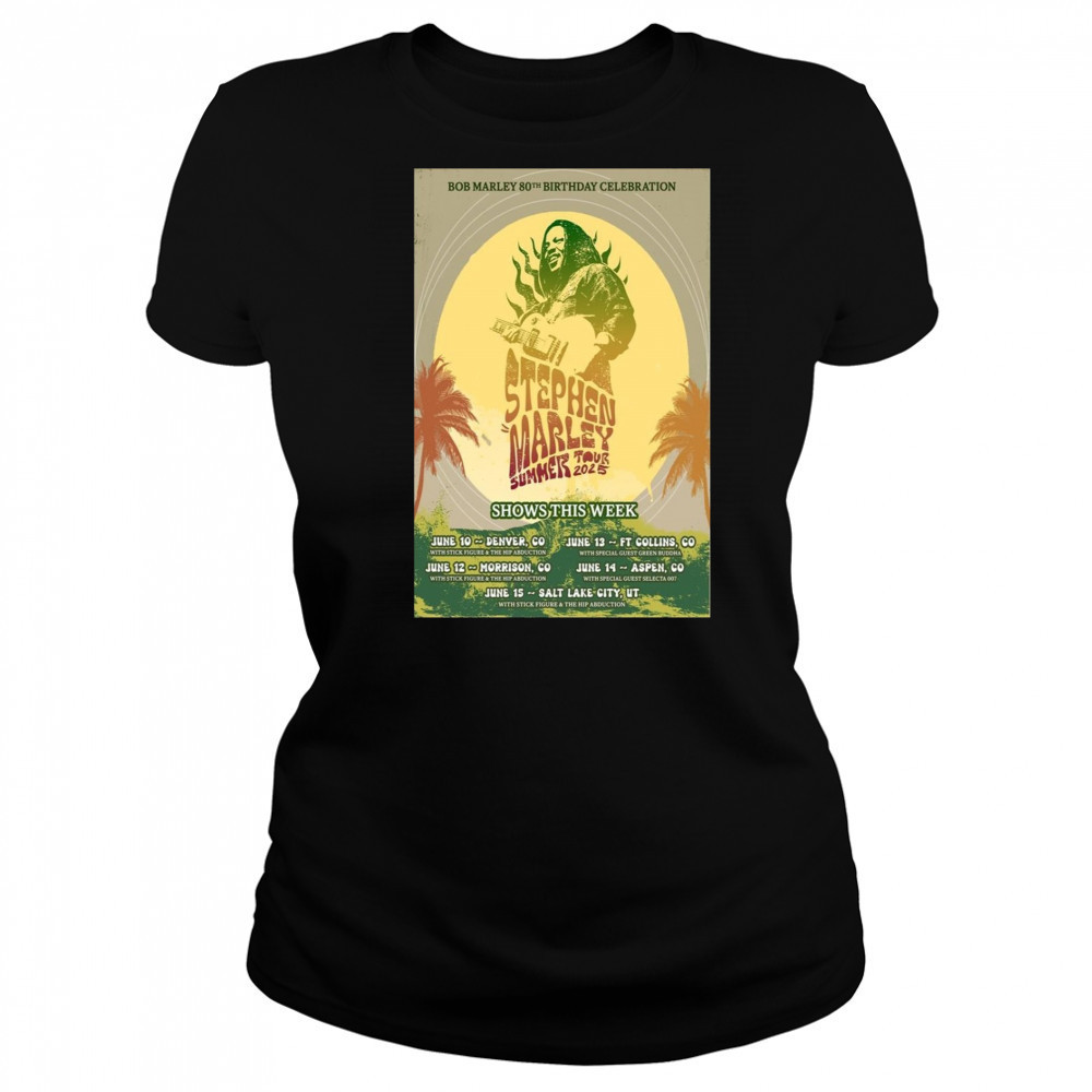 Stephen Marley Summer 2025 Concert Poster T-Shirt Women's T-shirt