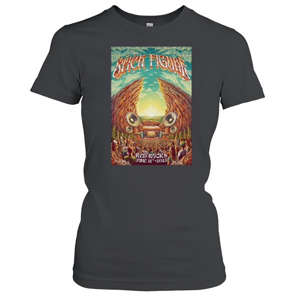 Stick Figure June 12 2025 Red Rocks Amphitheatre Morrison CO Shirt Women's T-shirt
