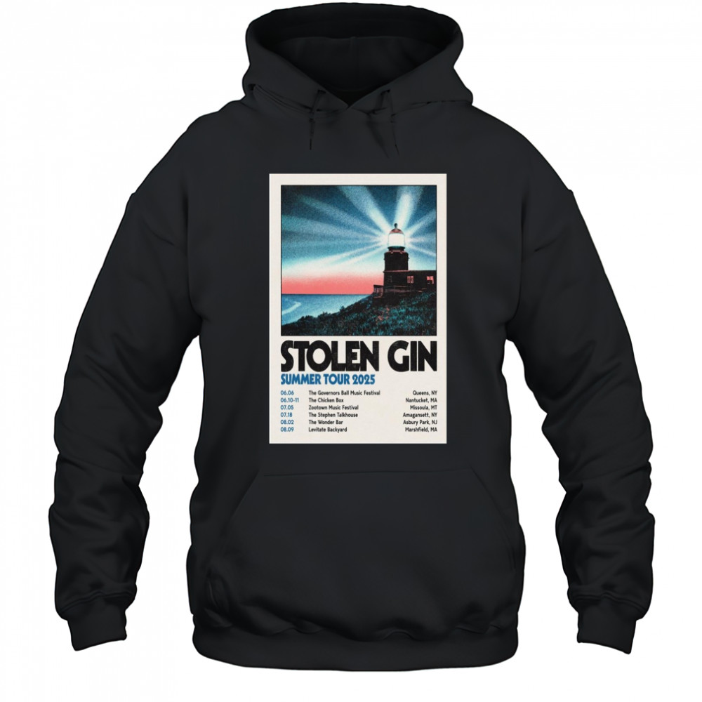 Stolen Gin Summer Tour 2025 Poster T-Shirt Hoodie
