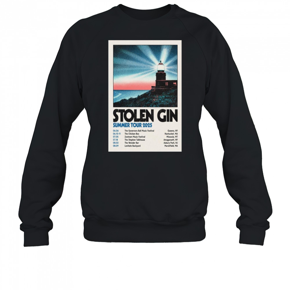 Stolen Gin Summer Tour 2025 Poster T-Shirt Sweatshirt