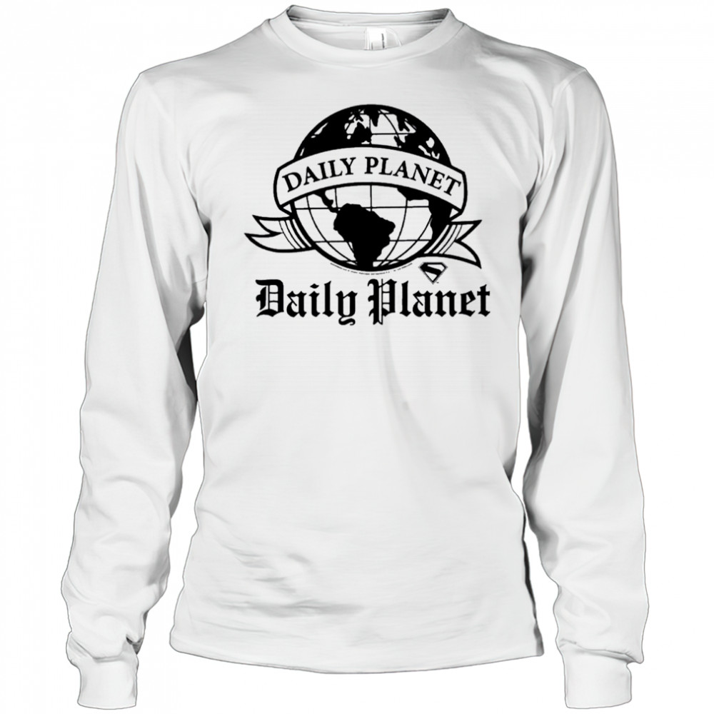 Superman 2025 Daily Planet T-Shirt Long Sleeved