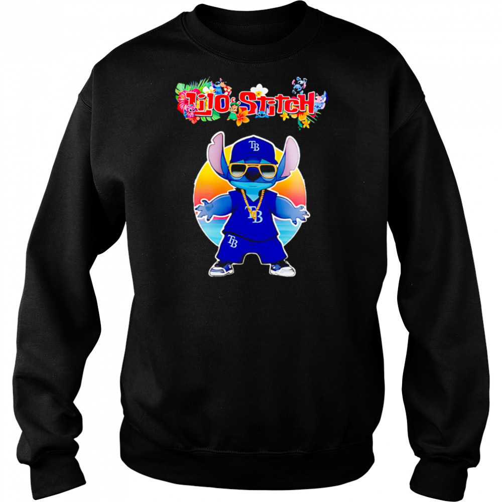 Tampa Bay Rays x Lilo and Stitch Baseball shirt Hoodie