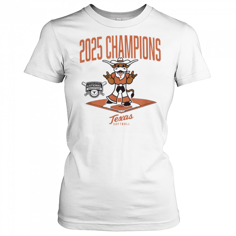 Texas Longhorns 2025 Champs Diamond NCAA Softball T Shirt Women's T-shirt
