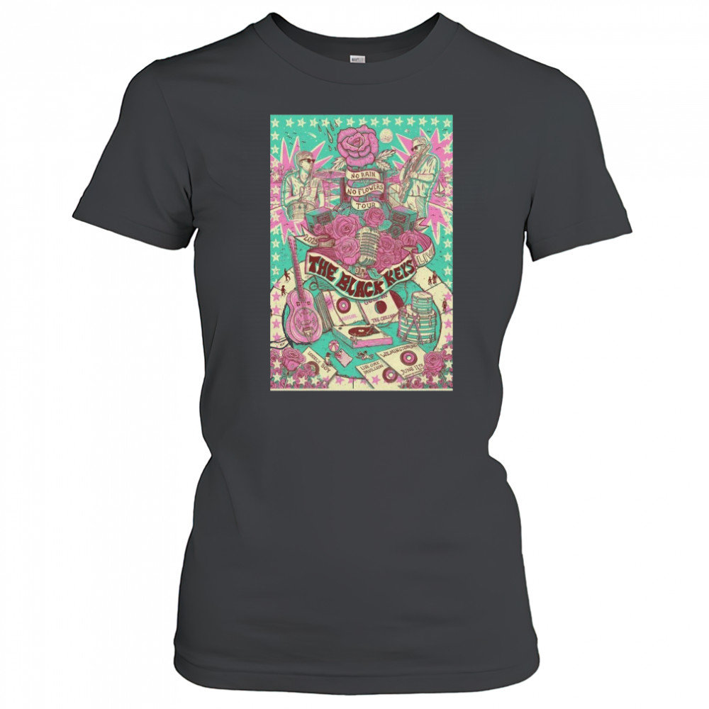The Black Keys June 11 2025 Wilmington NC Poster T-Shirt Women's T-shirt