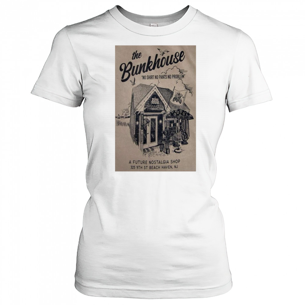 The Bunkhouse Poster ST Beach Haven, NJ 2025 Shirt Women's T-shirt