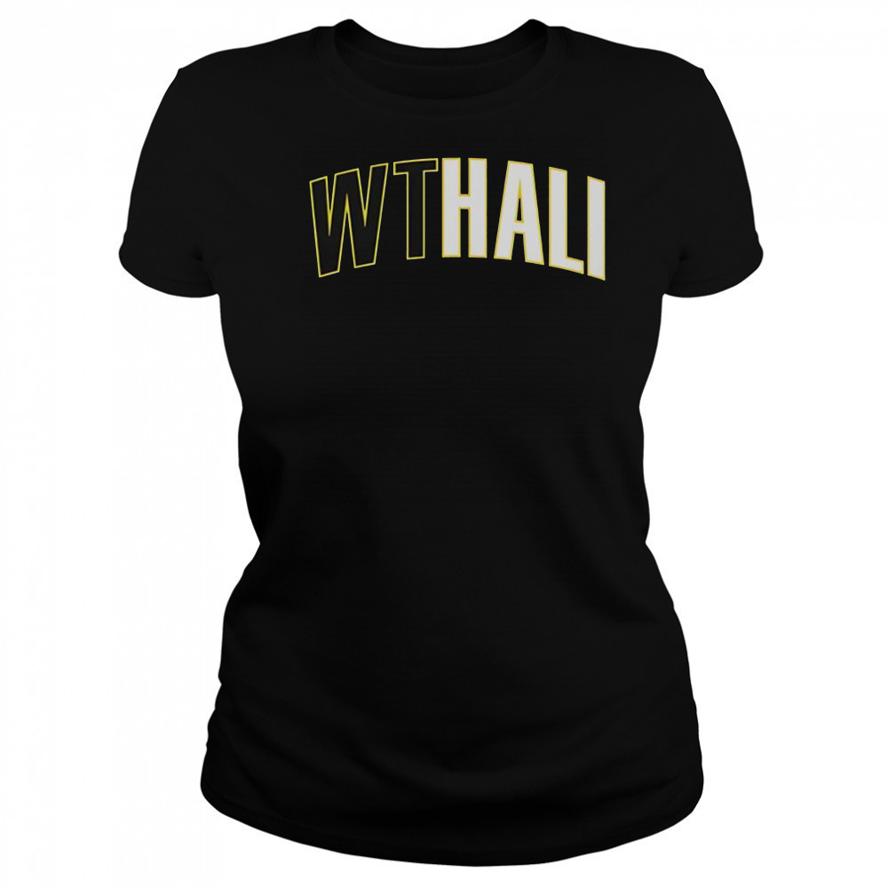 Tyrese Haliburton Indiana Pacers Wthali Text T-Shirt Women's T-shirt